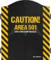 Preview: Wooden Cabinet Printed Area 501 Caution